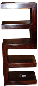 2 Hole Cube Wooden Display Shelving Unit